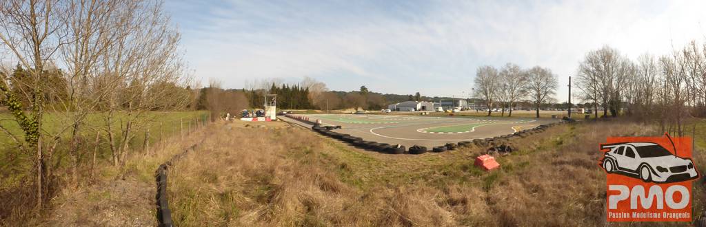 bords de piste tondus